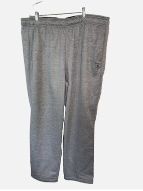 AND1 Sweatpants Mens 3XL Gray Fleece Lined Athletic Lounge Pants Elastic Waist
